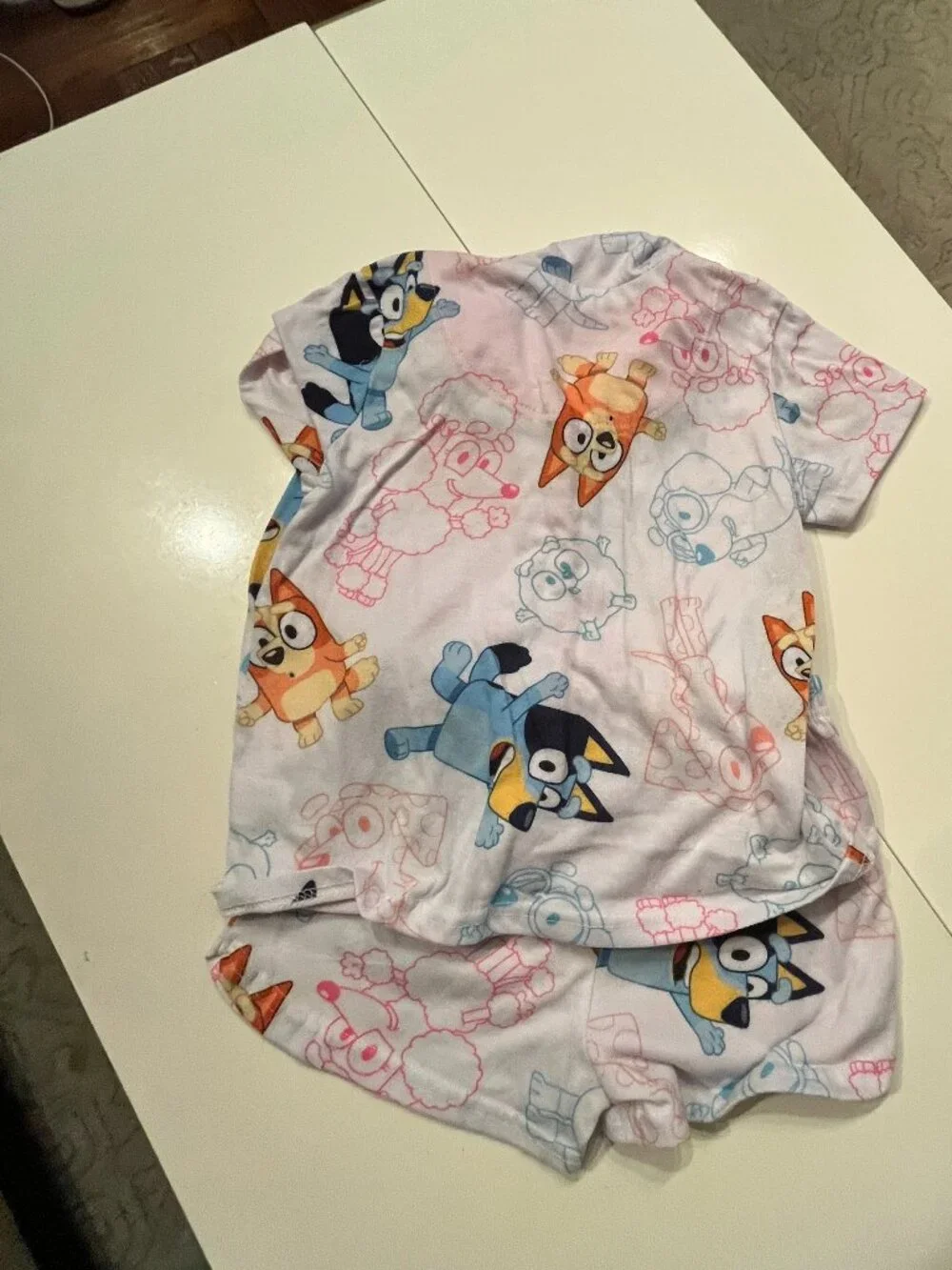 Bluey Pajamas (2 piece set) Size 6 / 6X - Previously Worn